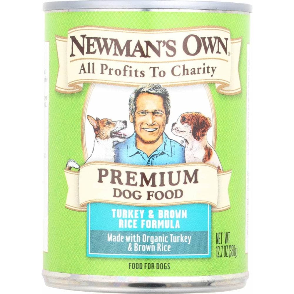 Newmans Own Newman's Own Premium Dog Food Turkey and Brown Rice, 12.7 oz