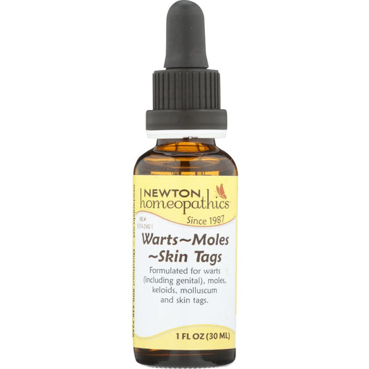 NEWTON HOMEOPATHICS: Warts Moles Skin Tags 1 oz (Pack of 2) - Herbs & Homeopathic > HOMEOPATHIC MEDICINES - NEWTON HOMEOPATHICS