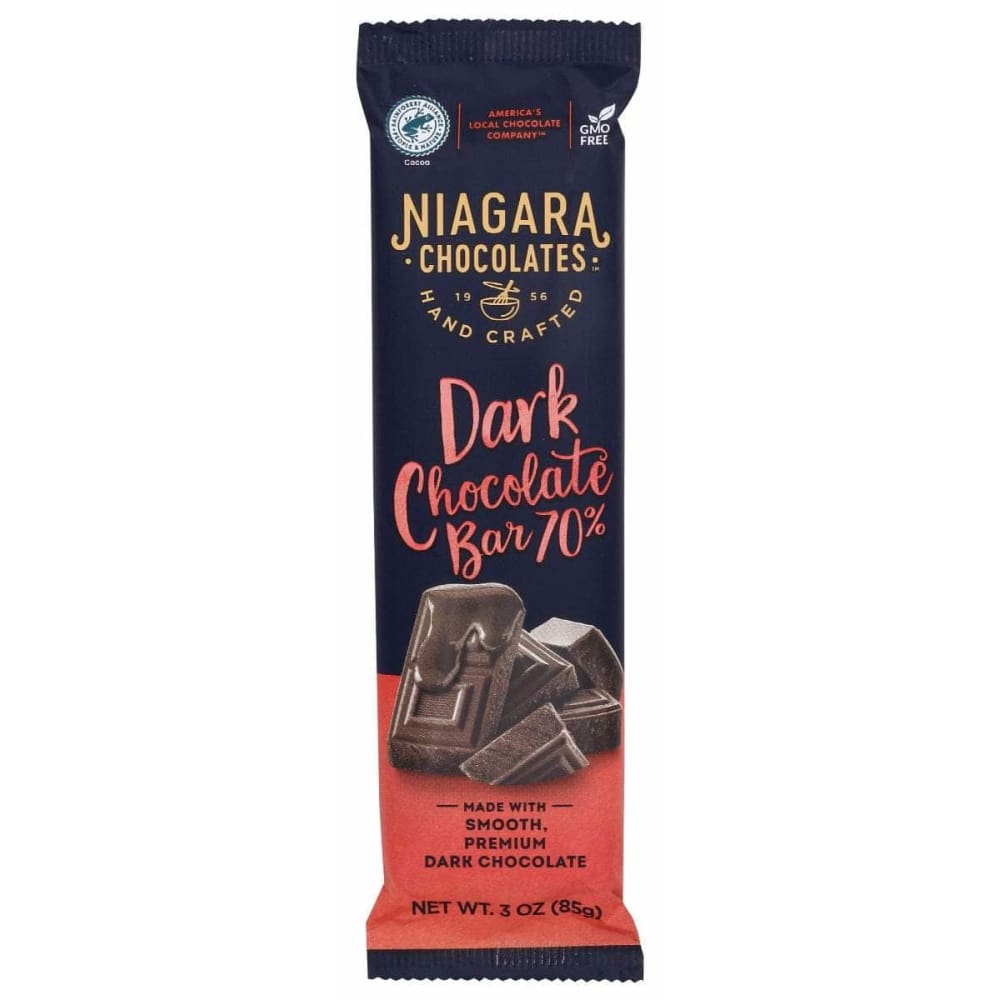 NIAGARA Grocery > Chocolate, Desserts and Sweets > Chocolate NIAGARA: Dark Chocolate Bar, 3 oz