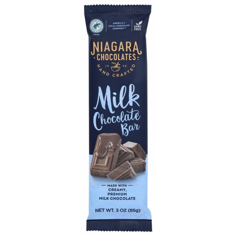 NIAGARA Grocery > Chocolate, Desserts and Sweets > Chocolate NIAGARA: Milk Chocolate Bar, 3 oz