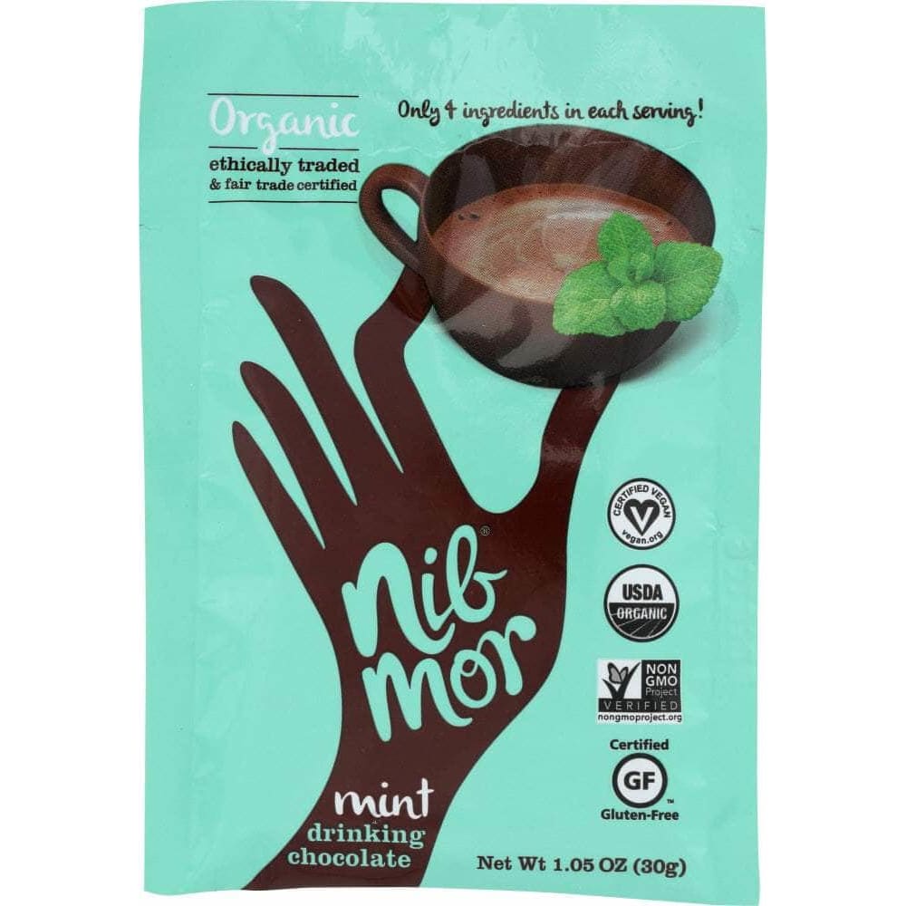 Nibmor Nibmor Beverage Chocolate Mint, 1.05 oz