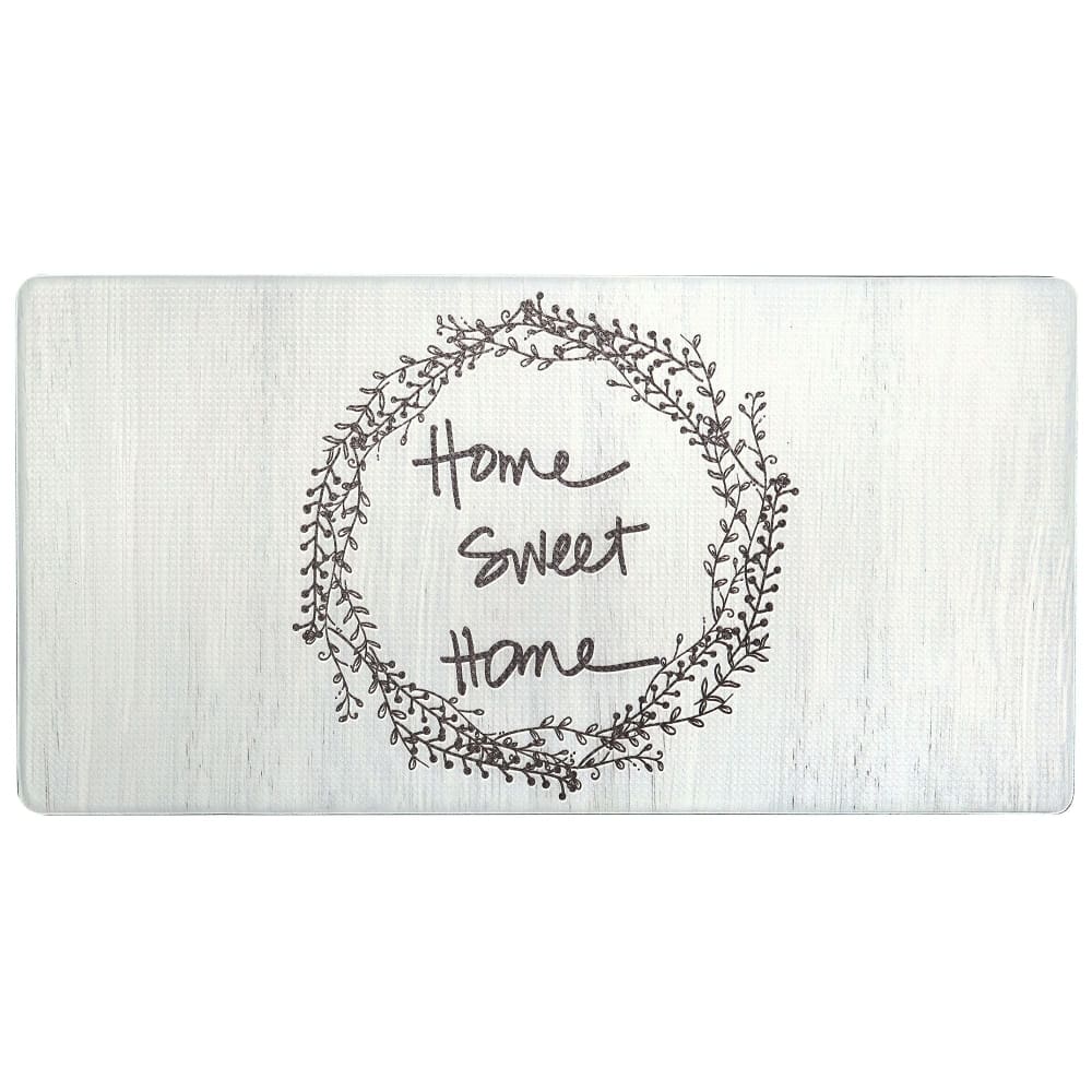 Nicole Miller Anti-Fatigue Kitchen Mat - Home Sweet Home Print - Home/Home/Rugs & Flooring/Flooring & Doormats/ - Unbranded