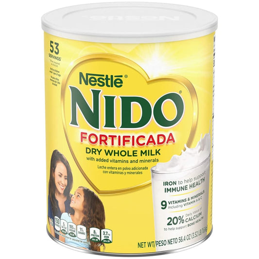 NIDO: Fortificada Dry Whole Milk 3.52 lb - Beverages > Milk - NIDO
