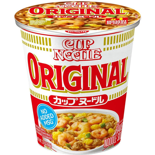 NISSIN: Noodles Cup Original 2.4 OZ (Pack of 5) - Grocery > Soups & Stocks - NISSIN
