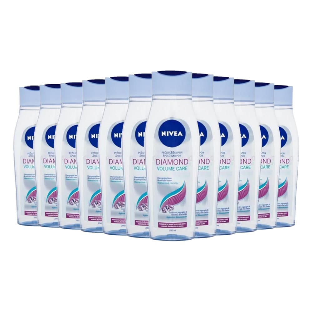 Nivea Diamond Volume Care Shampoo - 8.45 Oz - 12 Pack - Shampoo - Nivea