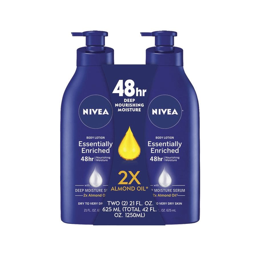 NIVEA Essentially Enriched Lotion, 2 pk./21 oz. | ShelHealth