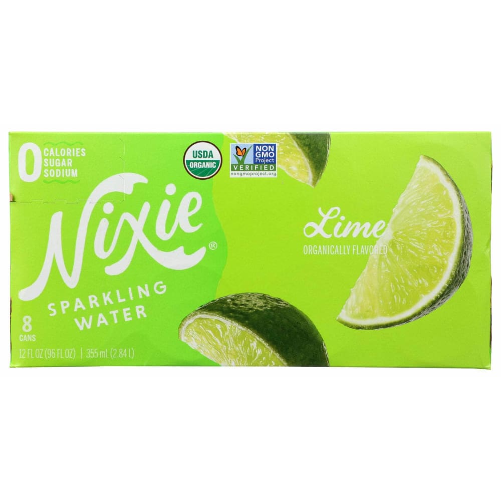 NIXIE NIXIE Water Sprk Lime 8Pk, 96 fo