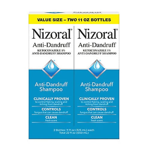 Nizoral Anti-Dandruff Shampoo 2 pk./11 oz. - Home/Personal Care/Hair Care/Shampoo & Conditioner/ - Nizoral