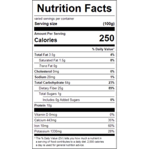 No Brand Fine Grind Black Pepper 25lb - Pasta & Grain/Lasagna - No Brand