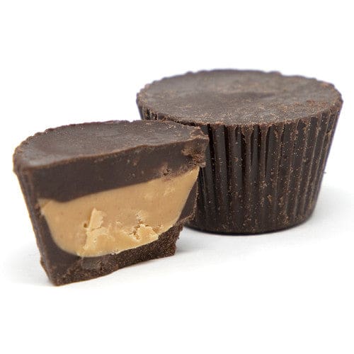 No Brand Midi Dark Chocolate Flavored Peanut Butter Cups 10lb - Candy/Chocolate Coated - No Brand