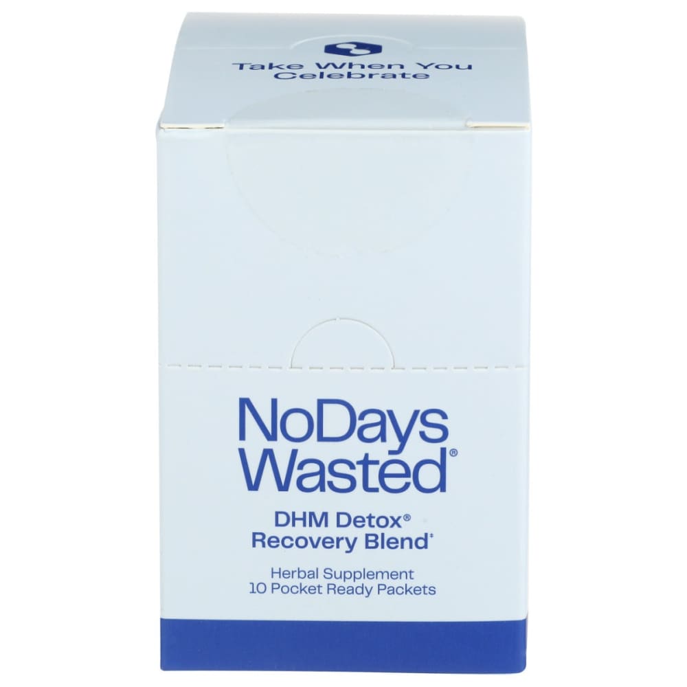 NO DAYS WASTED: Detox Recovery 10 EA - NO DAYS WASTED