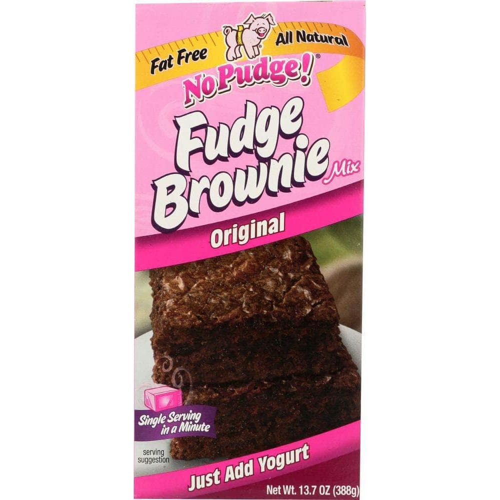 No Pudge No Pudge Brownie Mix Original Fat Free, 13.7 oz