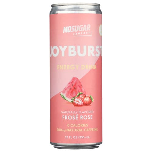 NO SUGAR COMPANY: Drink Enr Jbrst Frs Rose 12 fo (Pack of 5) - Grocery > Beverages > Energy Drinks - NO SUGAR COMPANY
