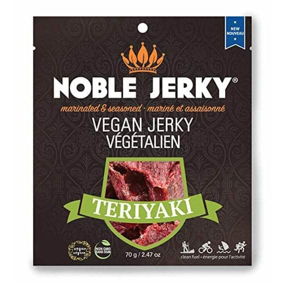 NOBLE JERKY Noble Jerky Vegan Jerky Teriyaki, 2.47 Oz