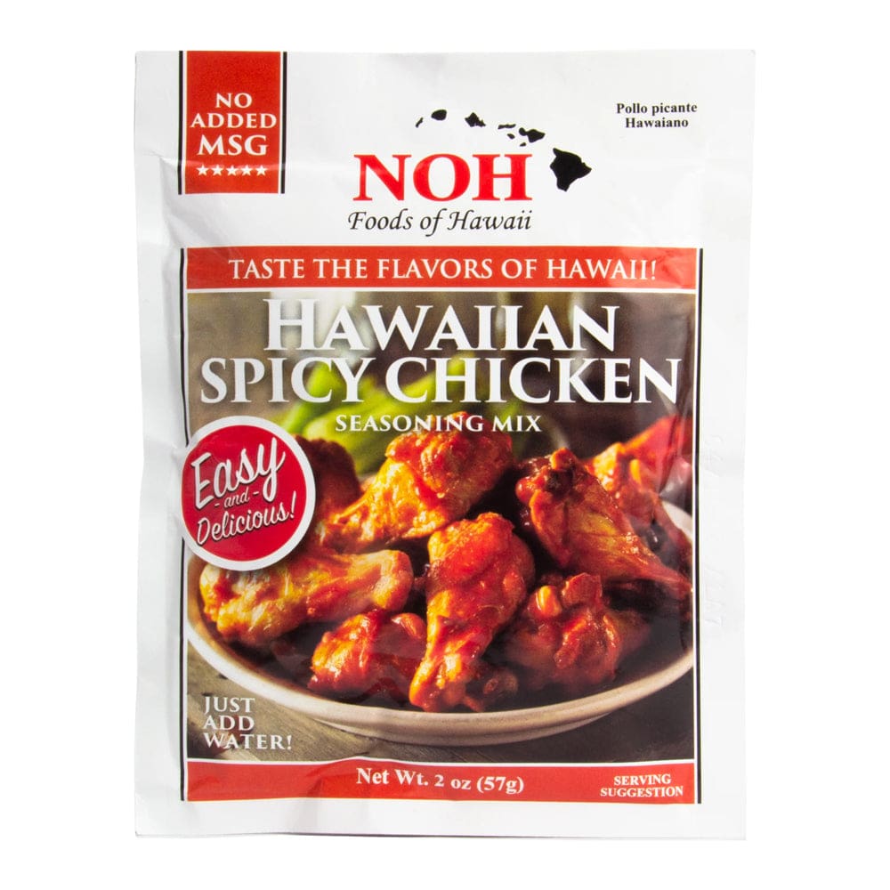 NOH FOODS: Mix Seasoning Spicy Chicken Hawaiian 2 OZ (Pack of 6) - MONTHLY SPECIALS > Cooking & Baking > Seasonings - NOH FOODS