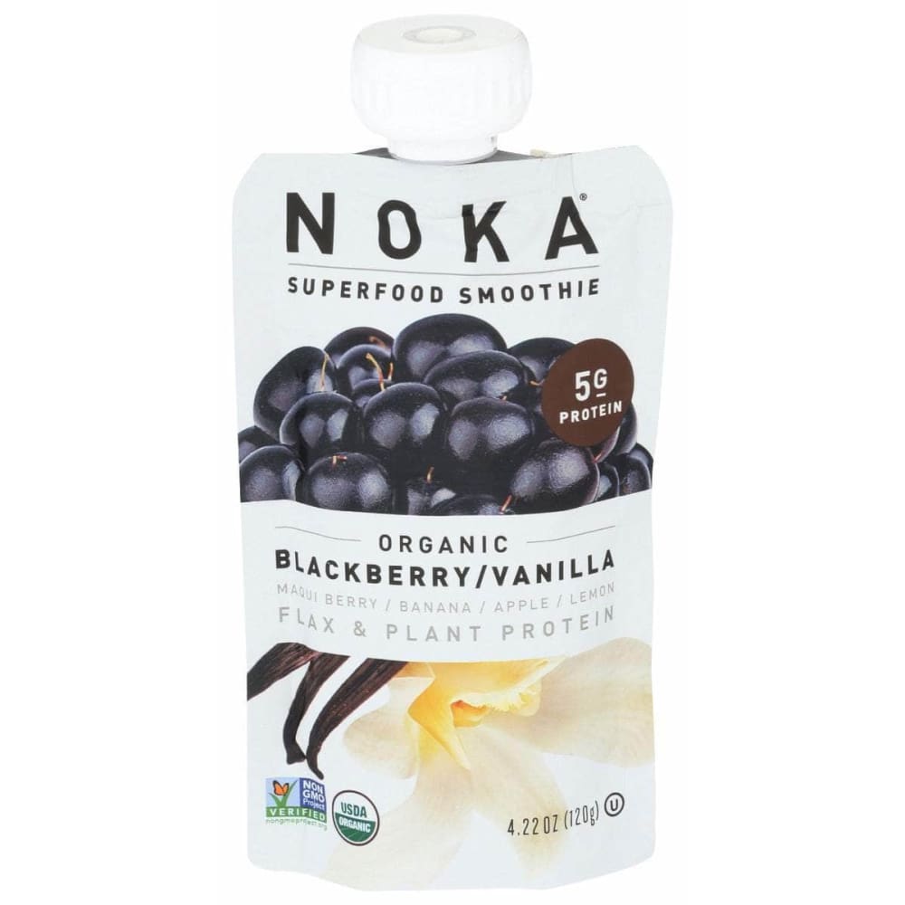 NOKA Noka Blackberry Vanilla Smoothie, 4.22 Oz