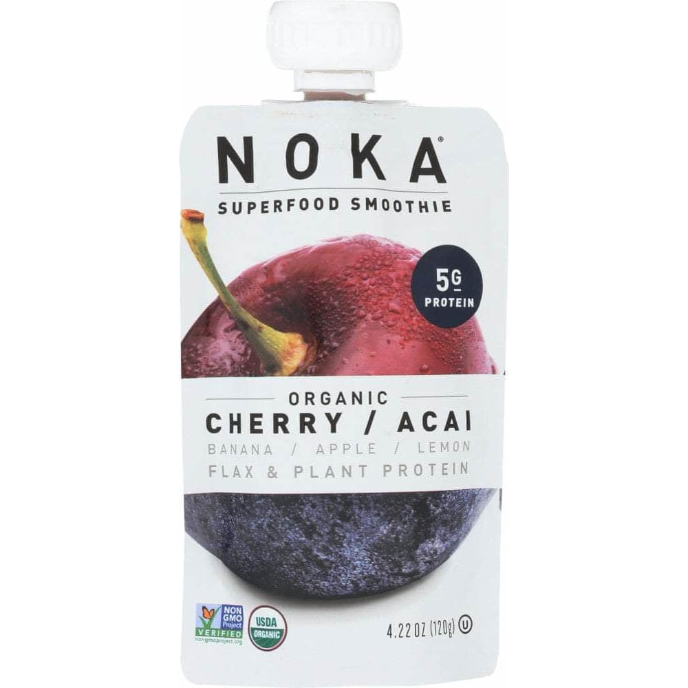 NOKA Noka Organic Cherry Acai Superfood Smoothie, 4.22 Oz