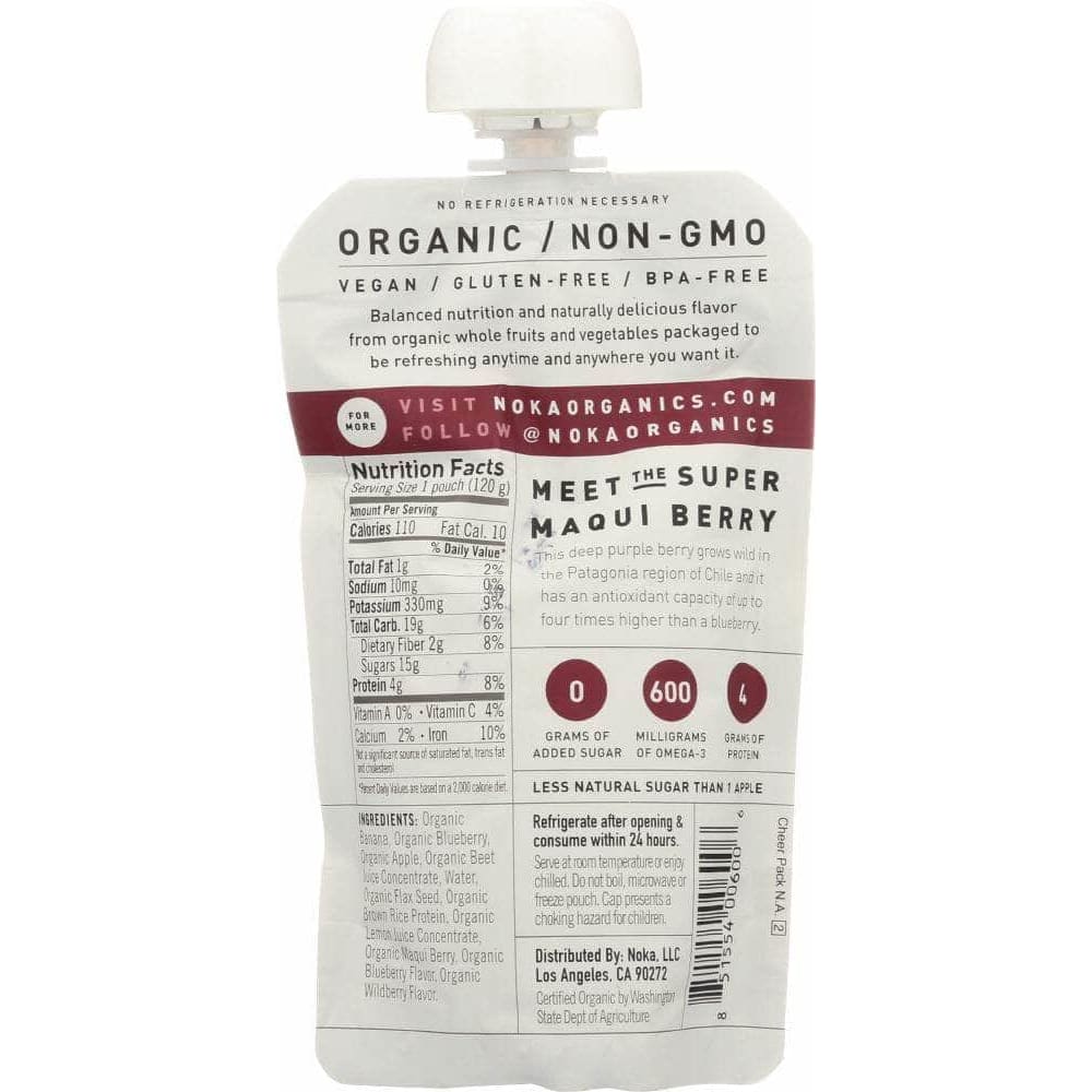 Noka Noka SMOOTHIE BLUEBRY BEET (4.220 OZ)