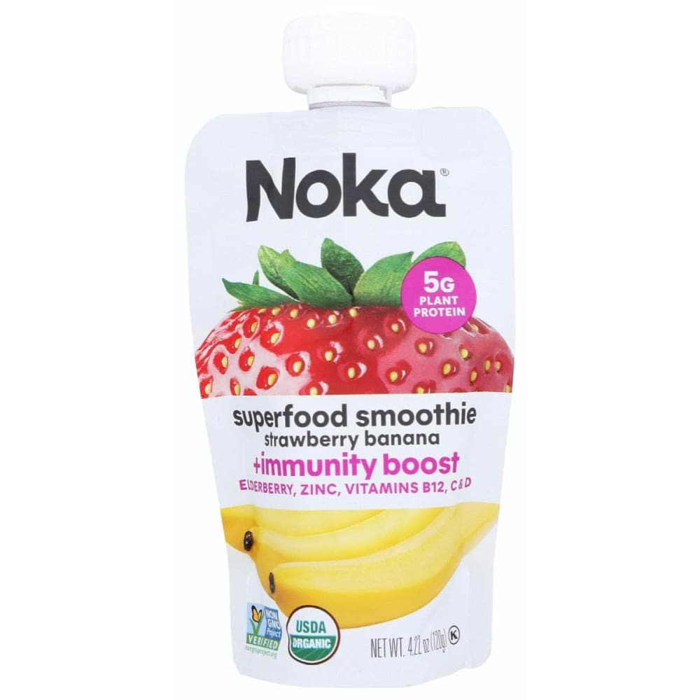 NOKA Noka Smoothie Strawberry Banana, 4.22 Oz