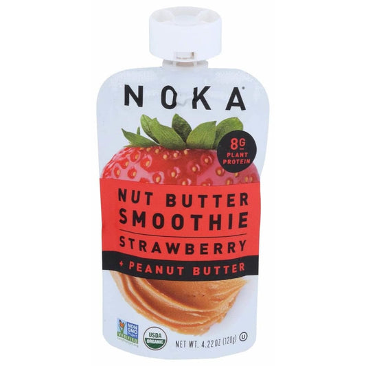 NOKA Noka Strawberry Peanut Butter Nut Butter Smoothie, 4.22 Oz