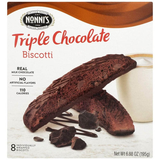 NONNIS NONNIS Biscotti Milk Choco Trple, 6.88 oz
