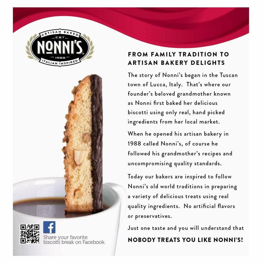 Nonnis Nonnis Cioccolati Biscotti, 6.88 oz