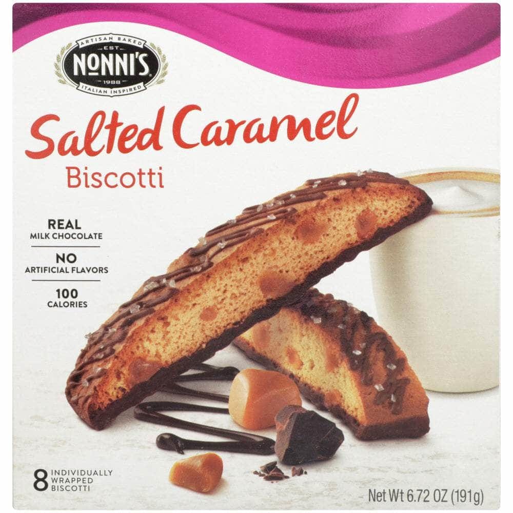 Nonnis Nonnis Salted Caramel Biscotti, 6.72 oz