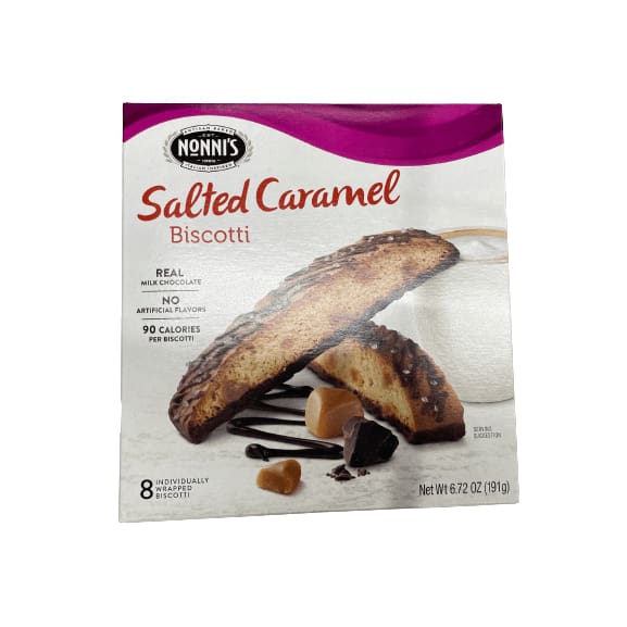 Nonni's Nonni's Salted Caramel Biscotti, 8 count, 6.72 oz