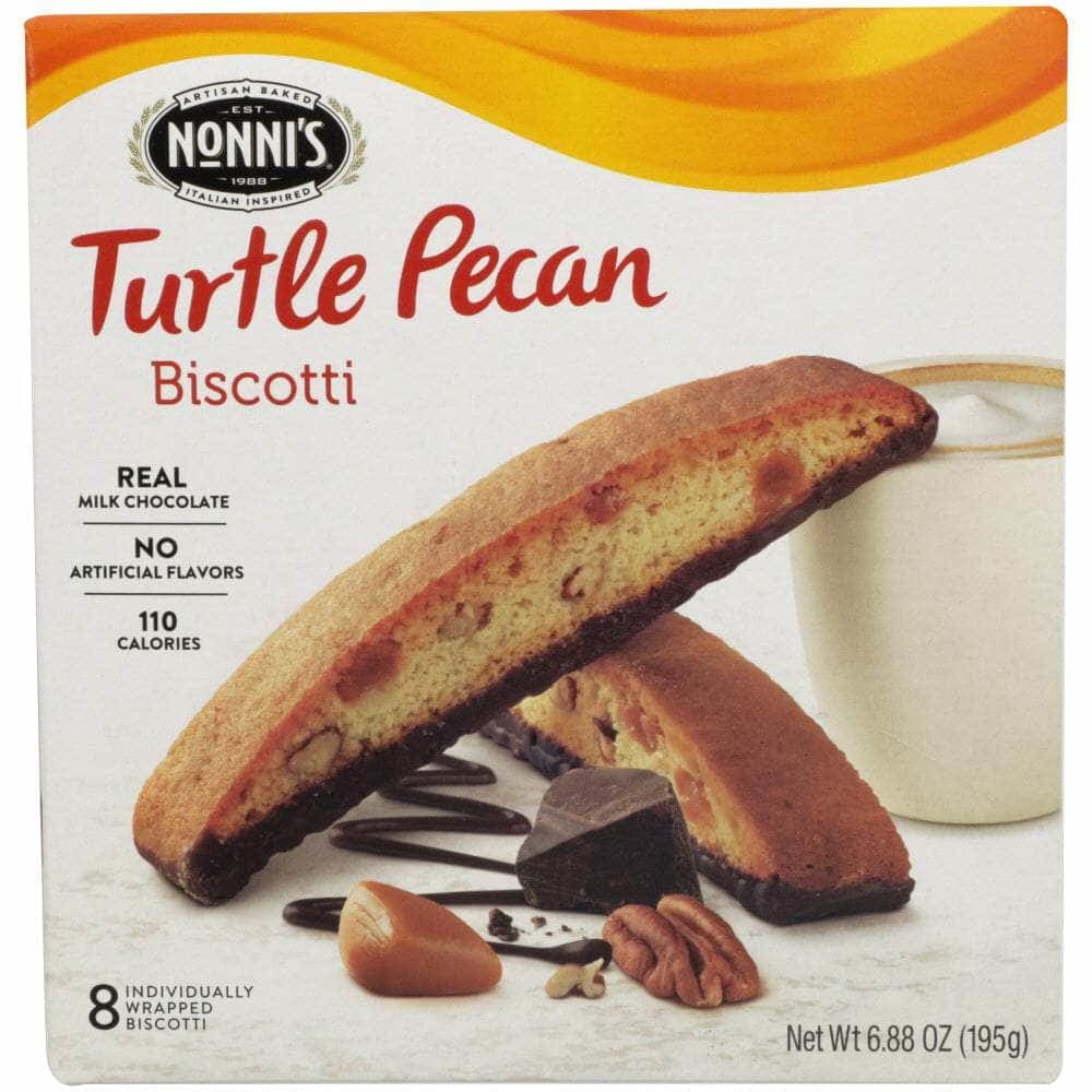 Nonnis Nonnis Turtle Pecan Biscotti 8 Pack, 6.88 oz