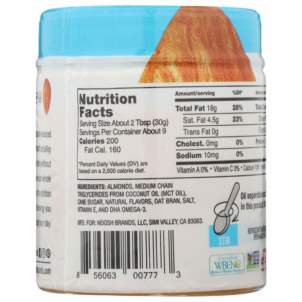 NOOSH Noosh Birthday Cake Almond Butter, 10 Oz