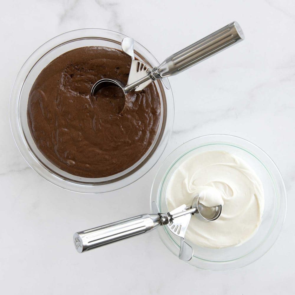 Nordic Ware Large and Small Cookie Scoop 2 pack Set - Bakeware - ShelHealth