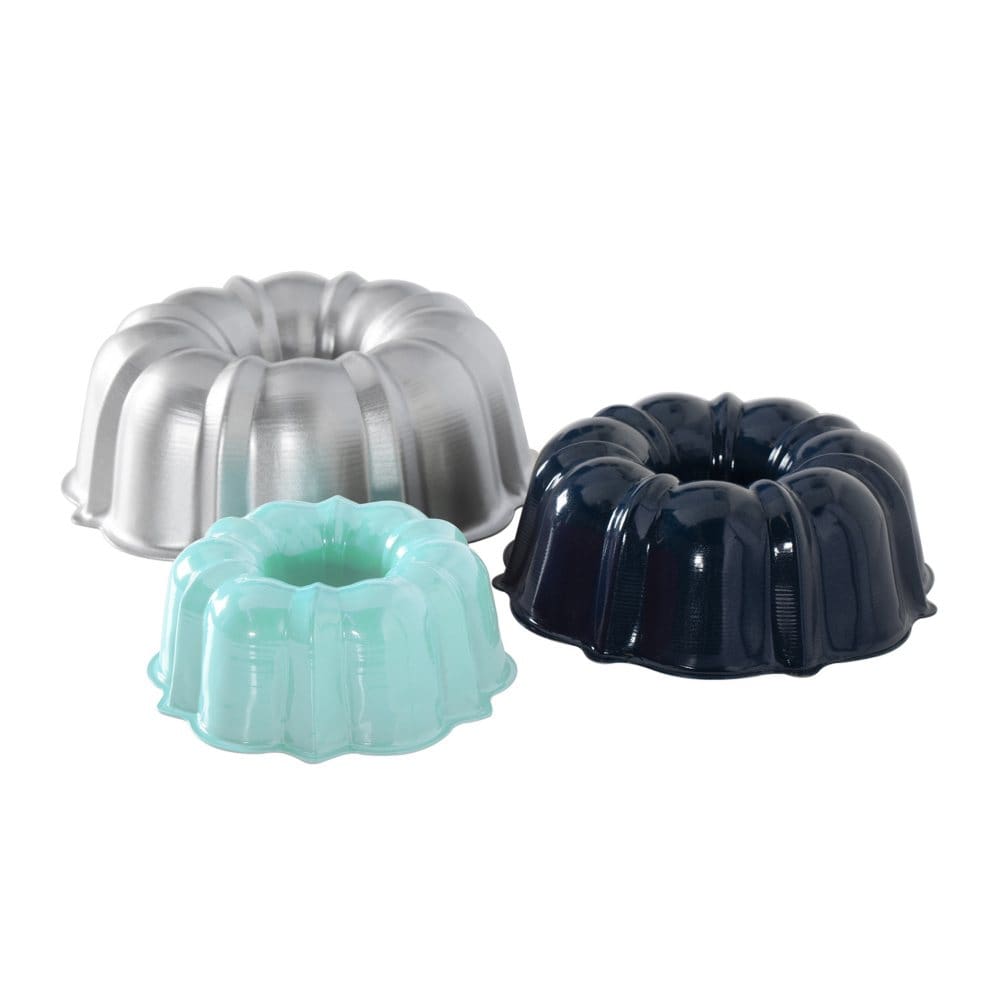 Nordic Ware Tiered Bundt Pans Set of 3 - Bakeware - ShelHealth