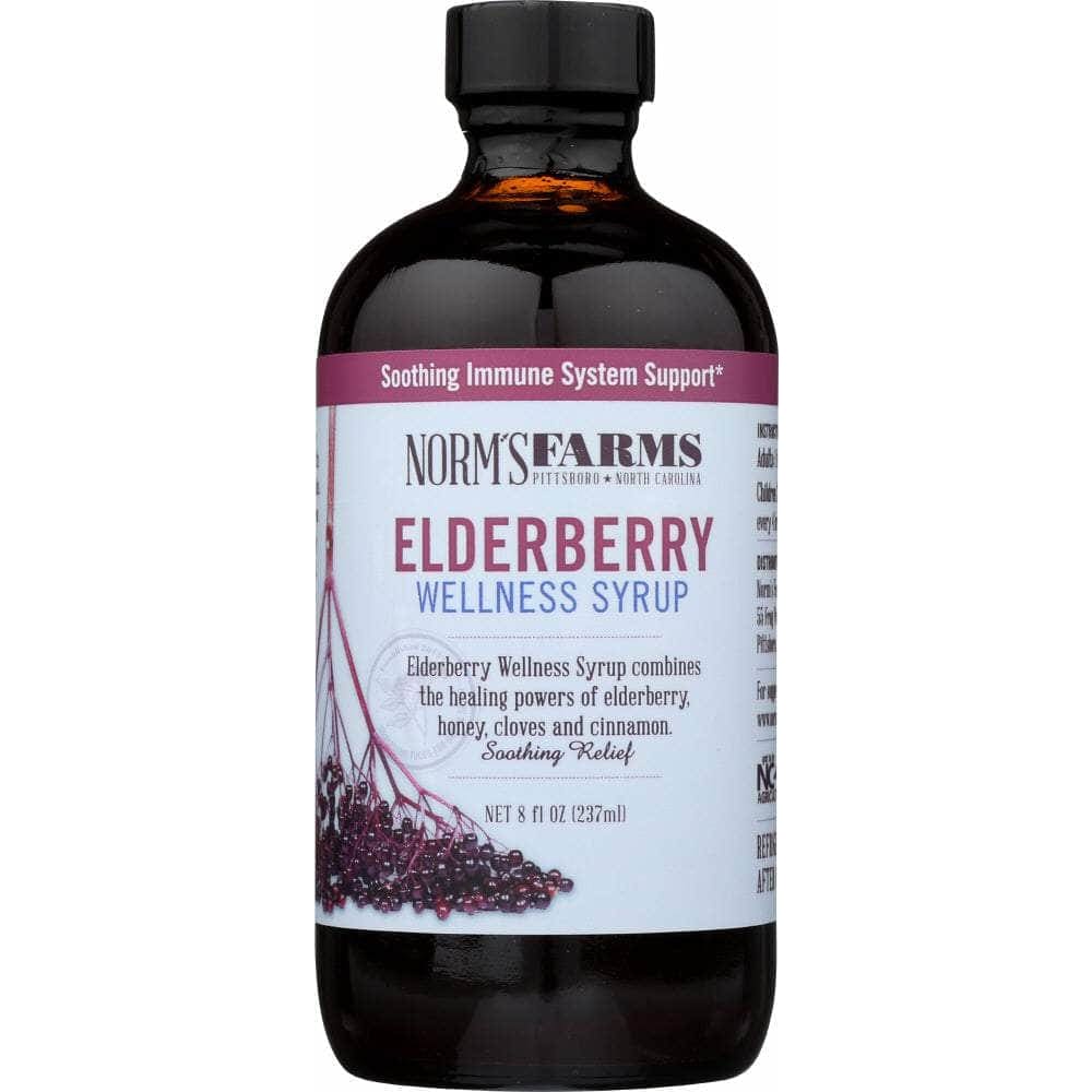 Norms Farms Norms Farms Syrup Elderberry Wellness, 8 fl. oz.