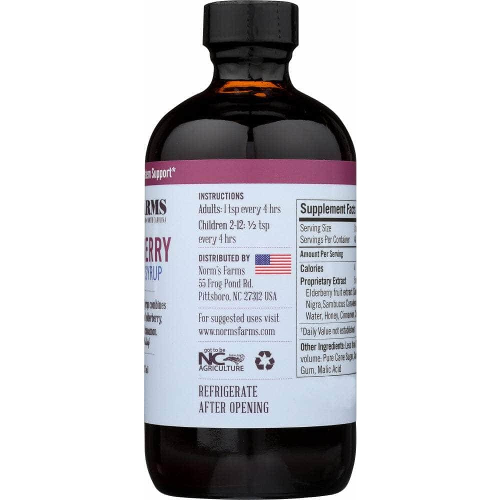 Norms Farms Norms Farms Syrup Elderberry Wellness, 8 fl. oz.