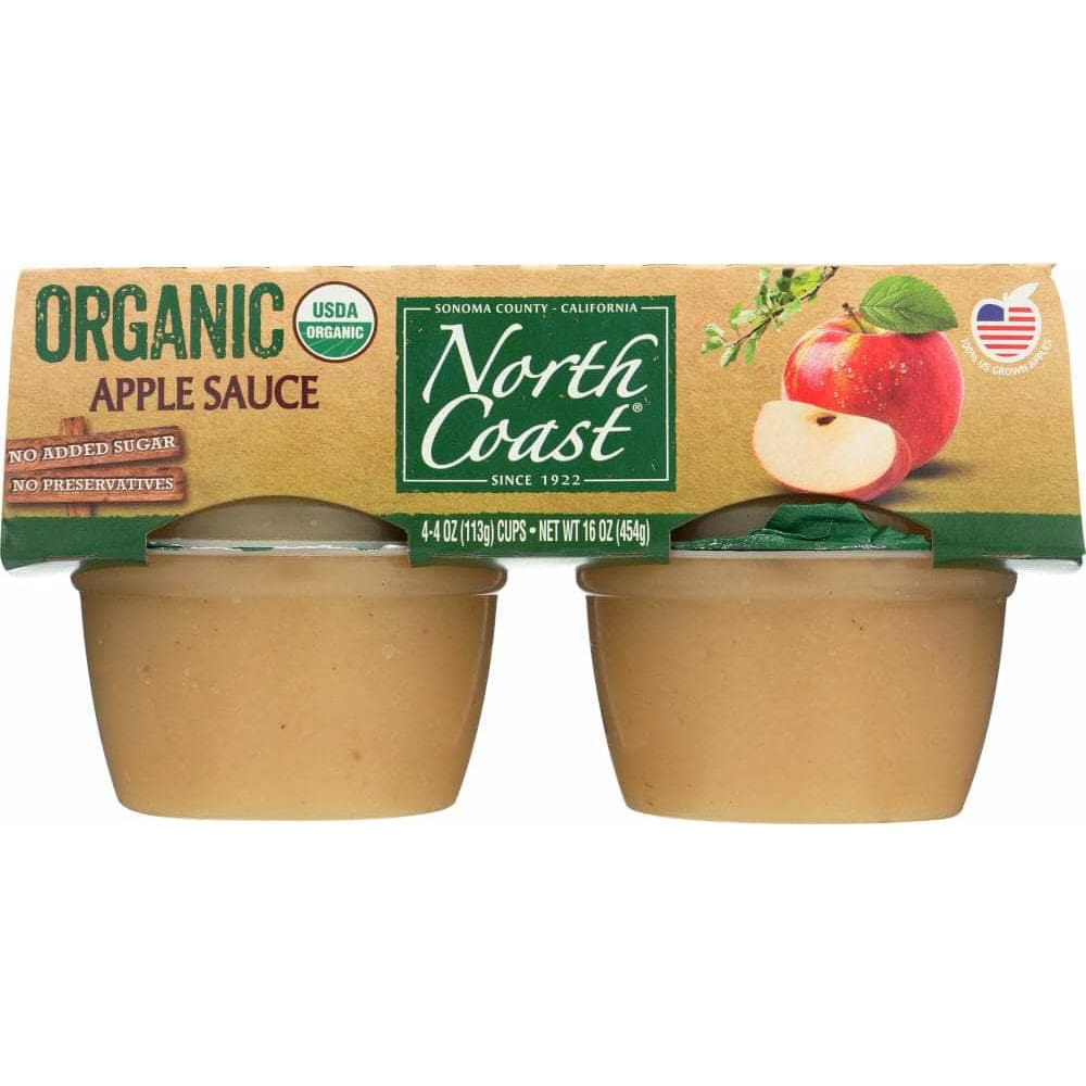 North Coast North Coast Applesauce 4 pack Organic, 16 oz