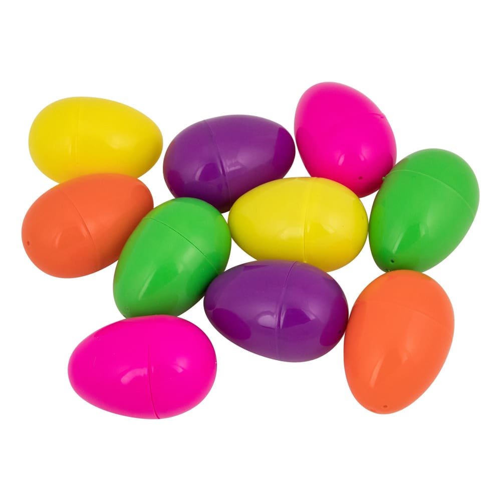 Northlight 3 Multicolored Fillable Easter Eggs 10 pk. - Home/Seasonal/Easter/Easter Decor/ - Northlight