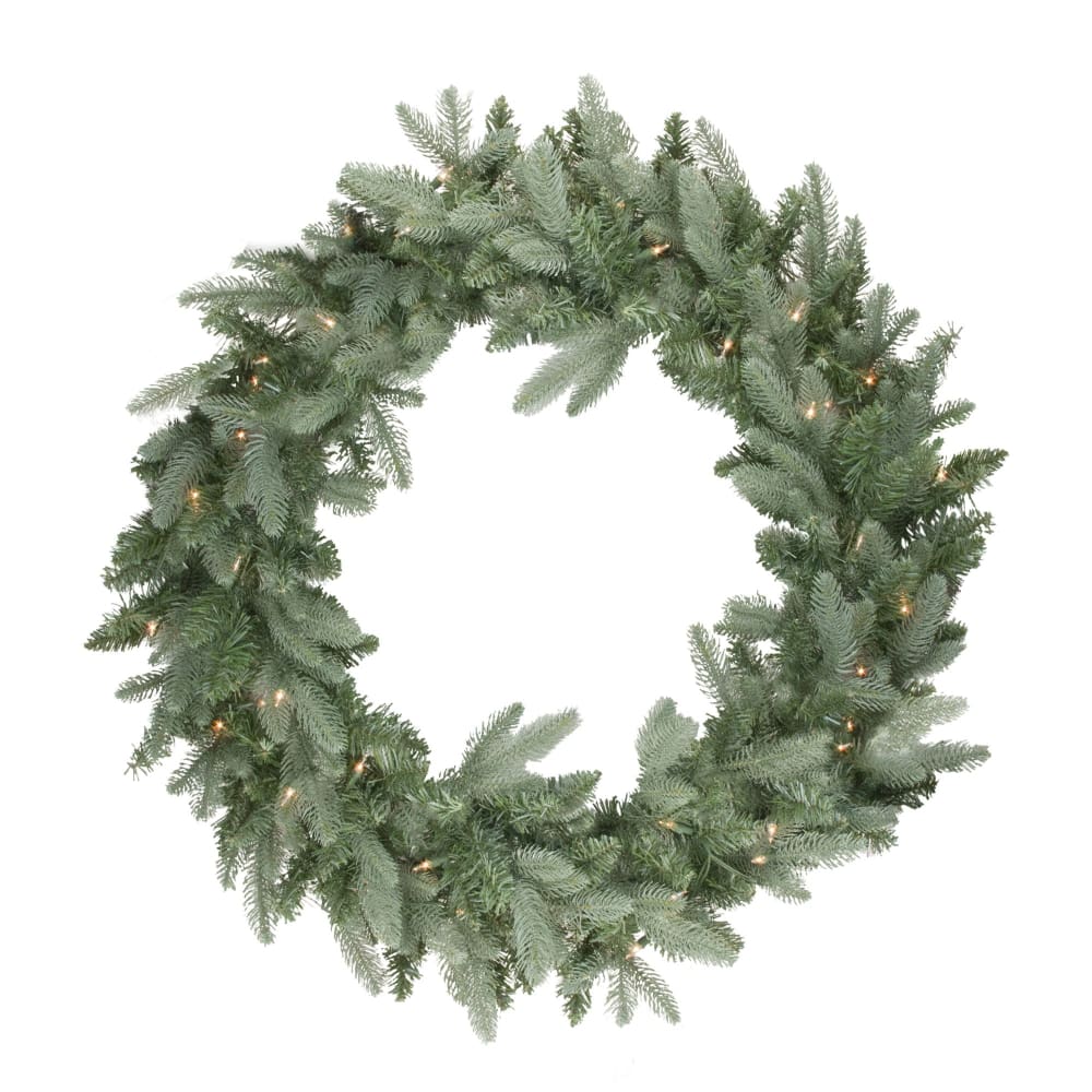 Northlight 36 Pre-Lit Washington Frasier Fir Artificial Christmas Wreath - Clear Lights - Home/Seasonal/Holiday Home/Holiday Home