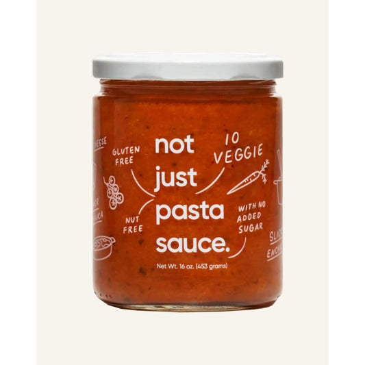 NOT JUST: 10 Veggie Pasta Sauce 16 oz (Pack of 2) - Meal Ingredients > Sauces - NOT JUST