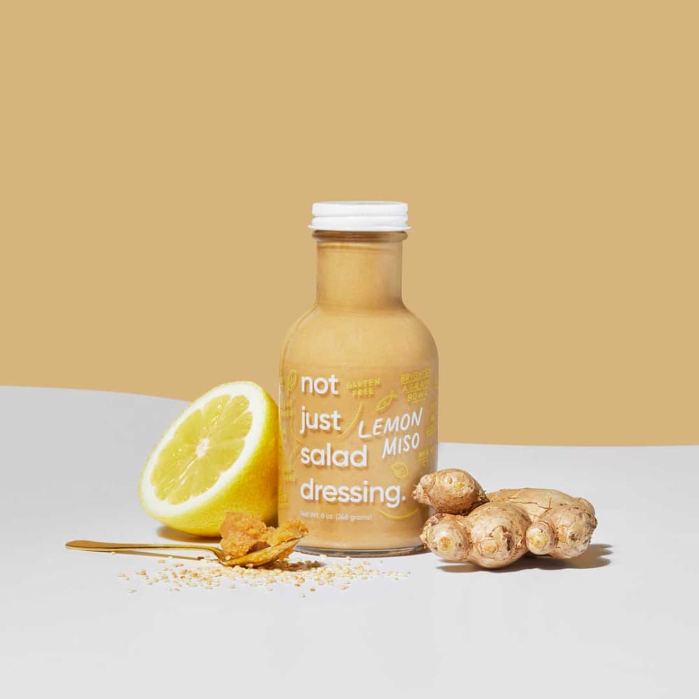NOT JUST: Dressing Lemon Miso 8.oz (Pack of 2) - NOT JUST