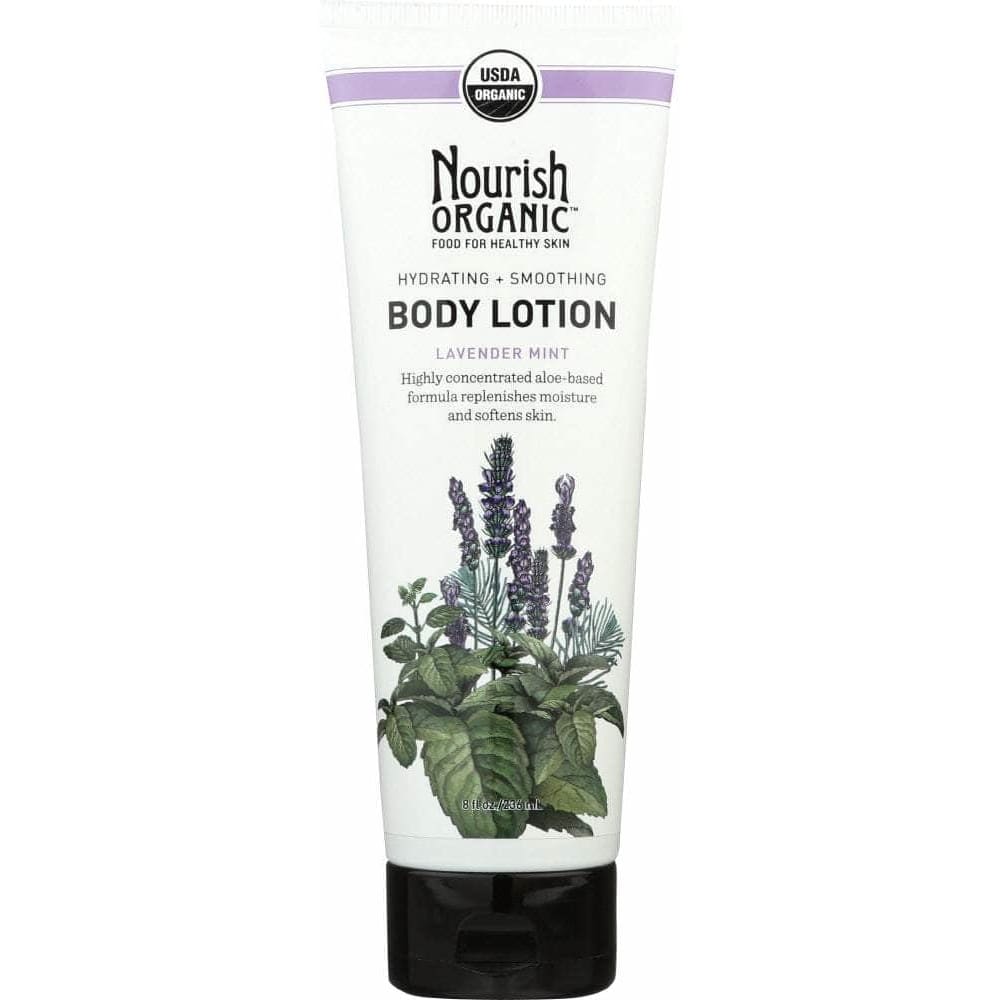 NOURISH ORGANIC Nourish Organic Body Lotion Lavender Mint, 8 Oz