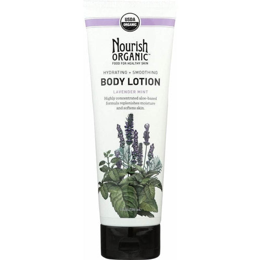 NOURISH ORGANIC Nourish Organic Body Lotion Lavender Mint, 8 Oz