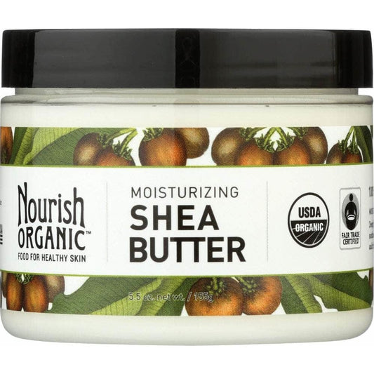 NOURISH ORGANIC Nourish Organic Intensely Moisturizing Shea Butter, 5.5 Oz