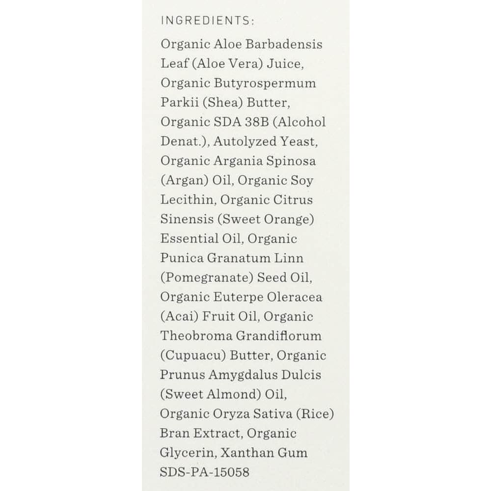 NOURISH ORGANIC Nourish Organic Ultra-Hydrating Face Cream Argan + Pomegranate, 1.7 Oz