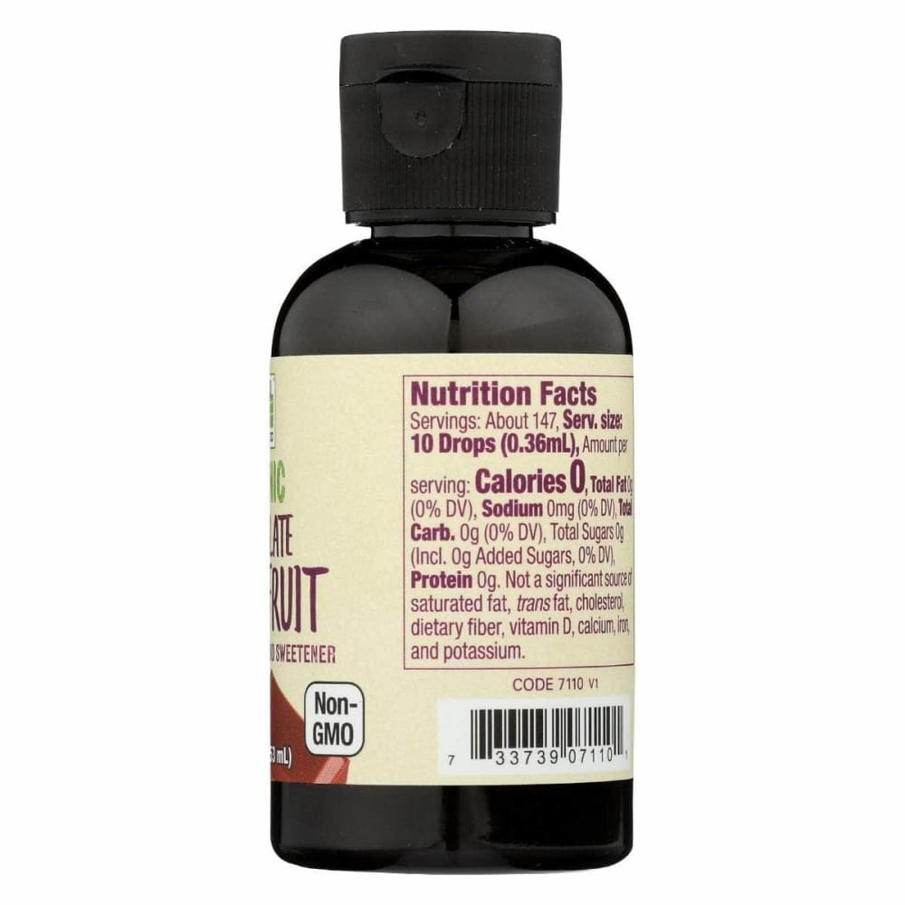 NOW Now Organic Chocolate Monk Fruit, 1.8 Oz