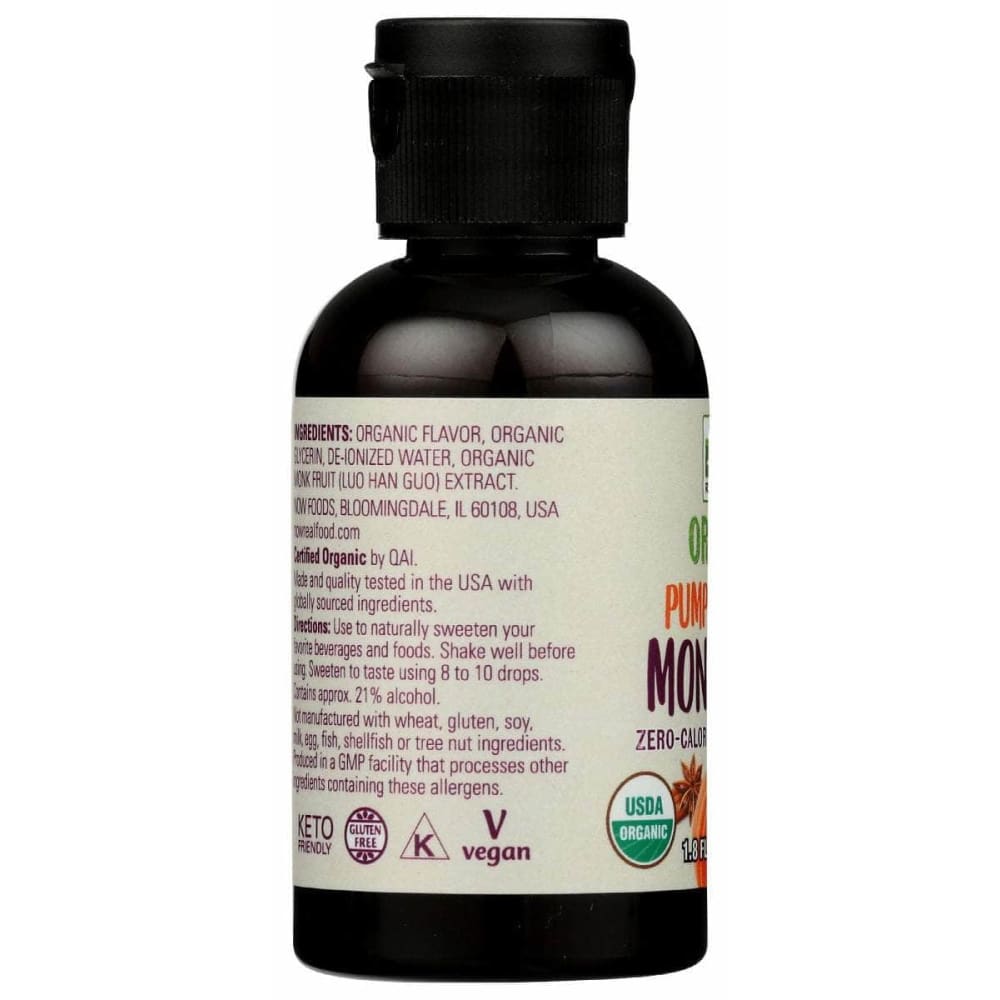 NOW Now Organic Pumpkin Spice Monk Fruit, 1.8 Oz