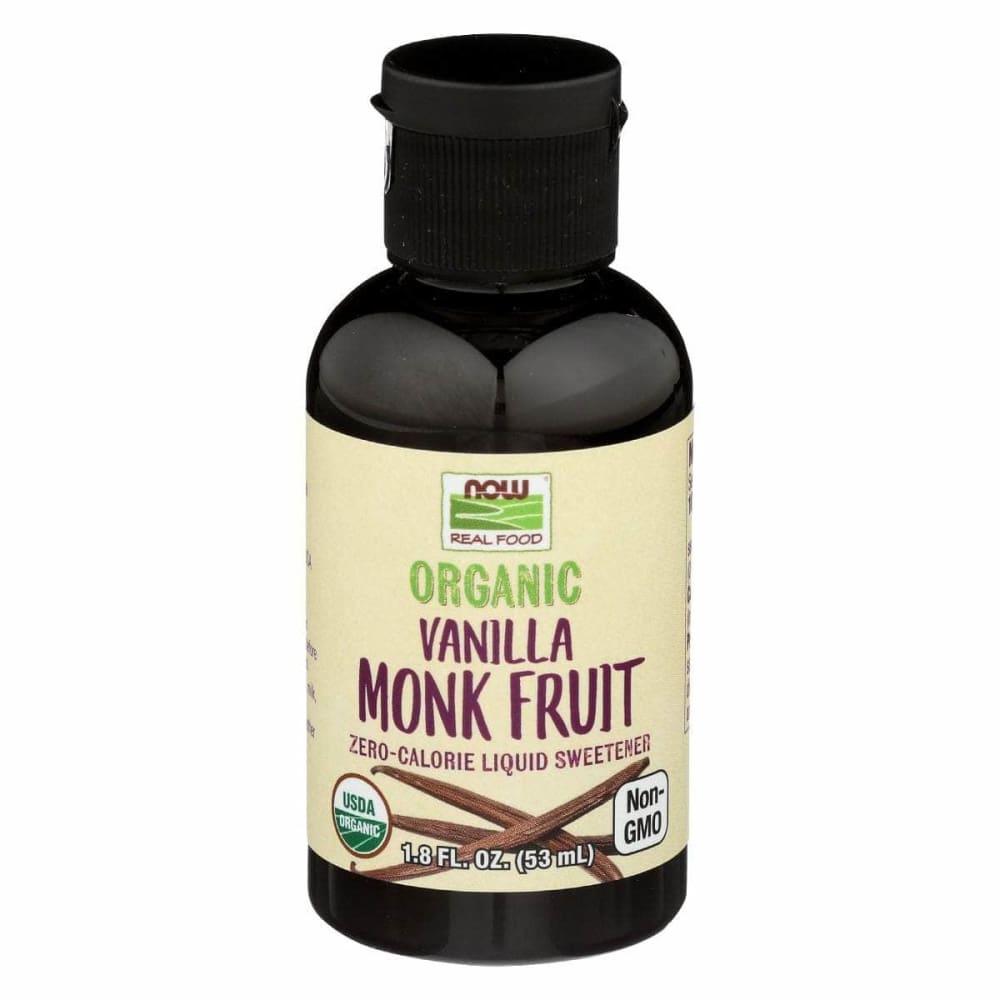 NOW Now Organic Vanilla Monk Fruit, 1.8 Oz