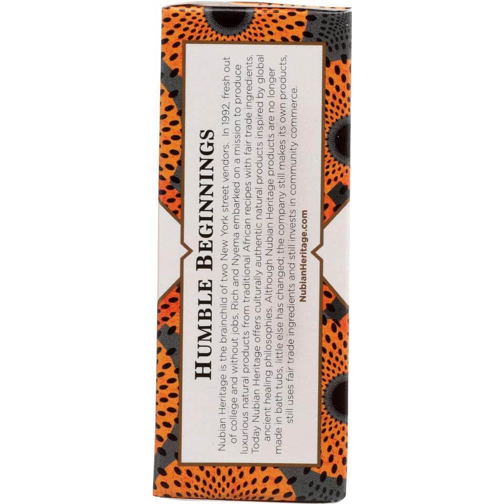 NUBIAN HERITAGE Nubian Heritage Bar Soap African Black With Oats Aloe And Vitamin E, 5 Oz