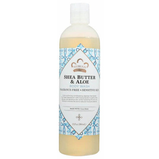 NUBIAN HERITAGE NUBIAN HERITAGE Body Wash Frgrnce Free, 13 oz