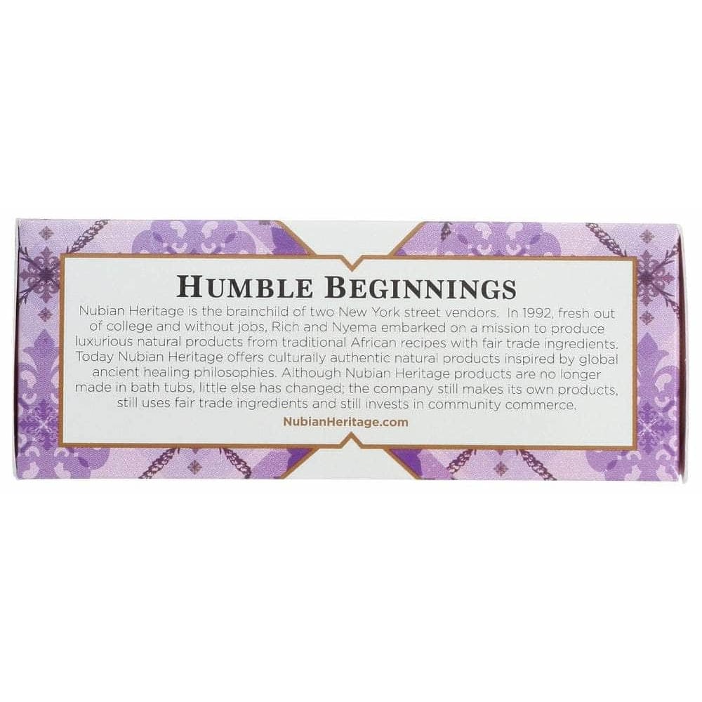 NUBIAN HERITAGE Nubian Heritage Lavender & Wildflowers Bar Soap, 5 Oz