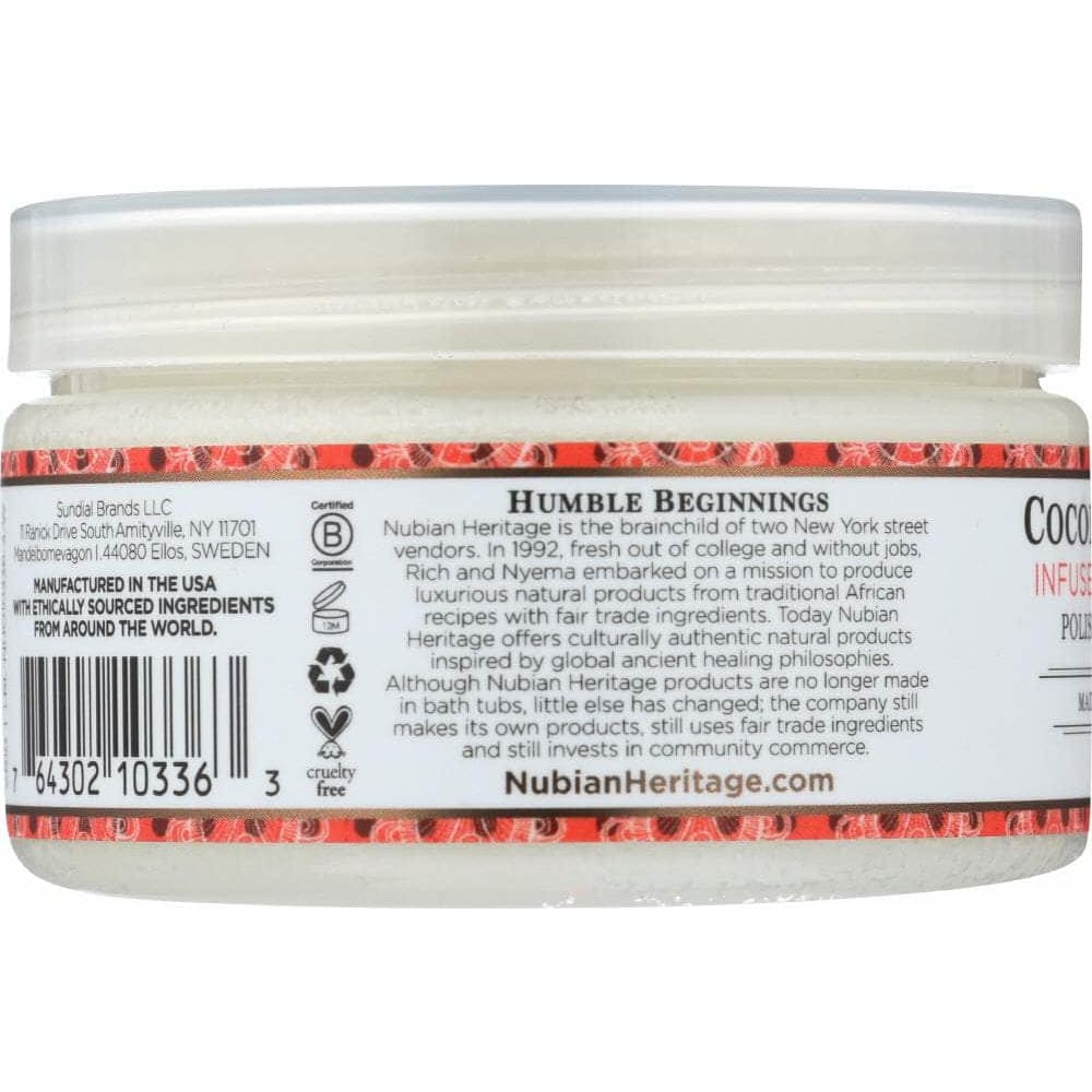 NUBIAN HERITAGE Nubian Heritage Shea Butter Infused With Coconut & Papaya, 4 Oz